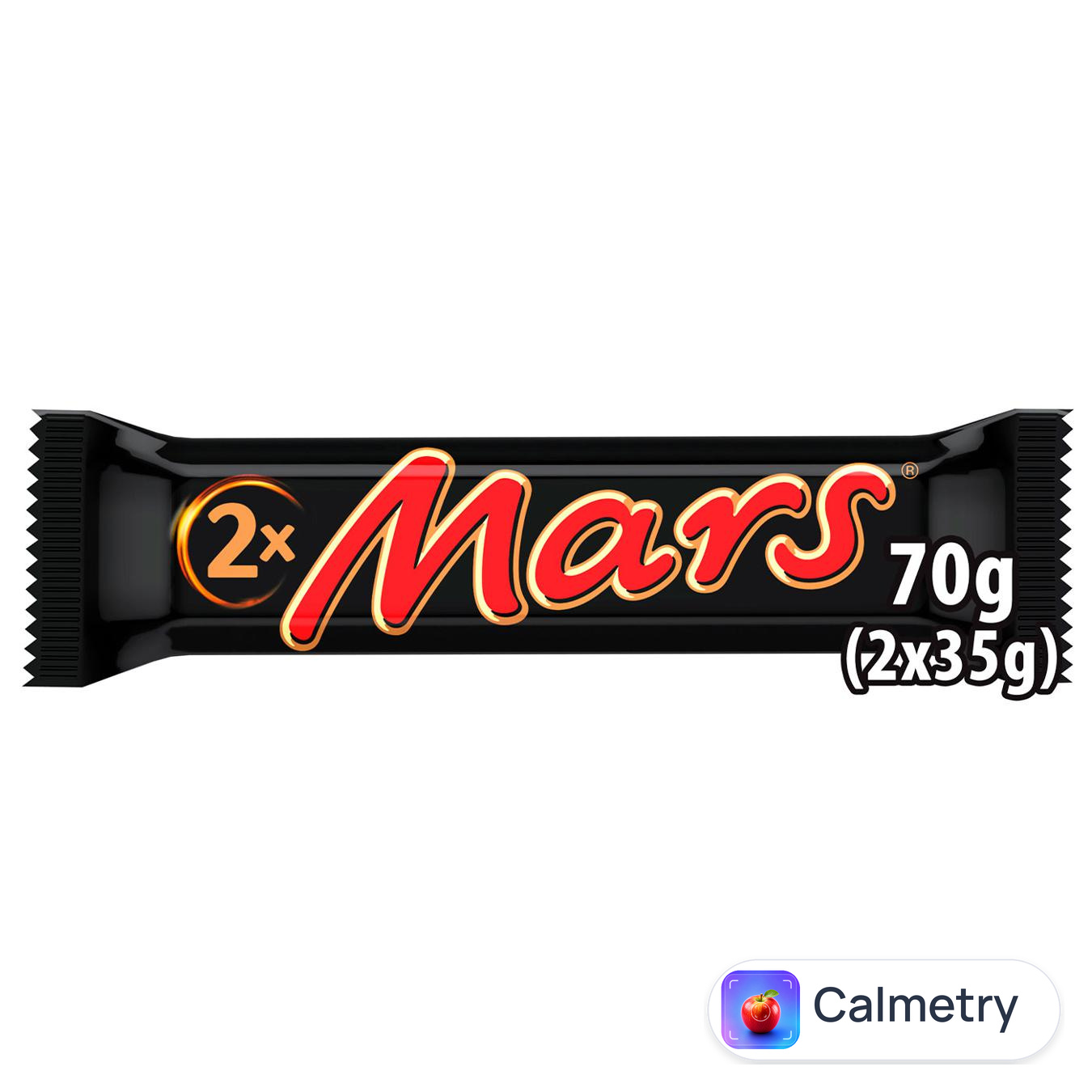 Батончик Mars шоколадний з нугою та карамеллю 70г