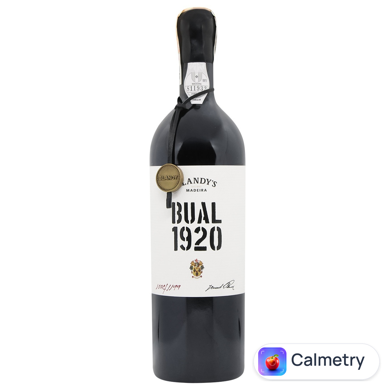 Вино Blandy's Bual 1920 біле солодке кріплене 21% 0,75л