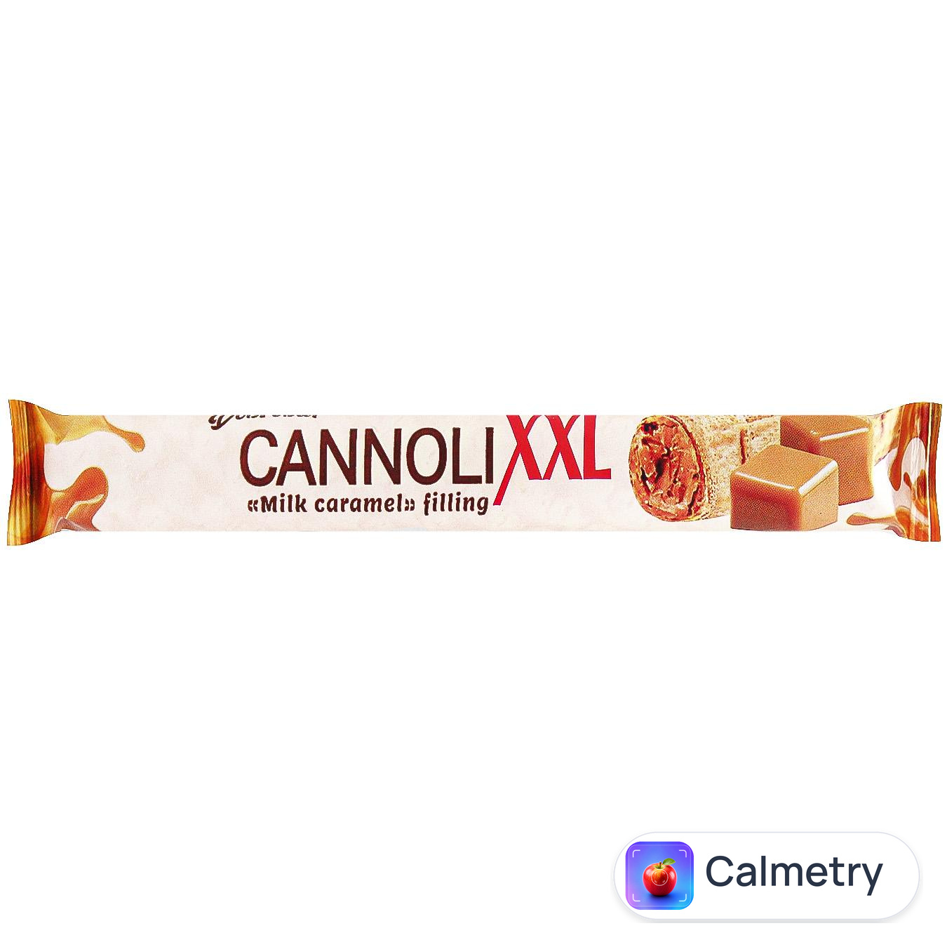 Трубочка вафельна Dobrobut XXL Cannoli Молочна карамель з начинкою 42г