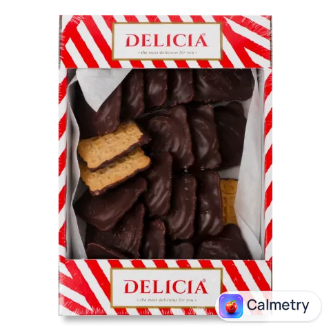 Печиво Delicia Маргаритка смак чорної смородини