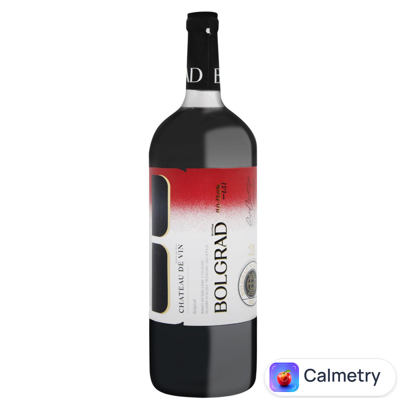 Вино Bolgrad Chateau de Vin червоне напівсолодке 9-15% 1,5л