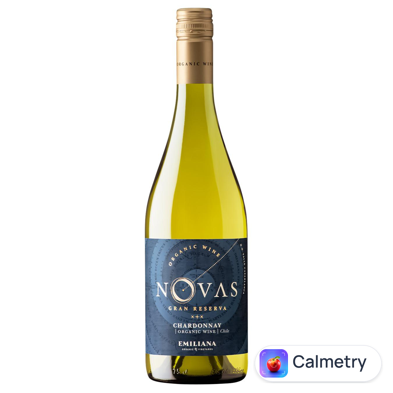 Вино Emiliana Novas Chardonnay біле сухе 13,5% 0,75л