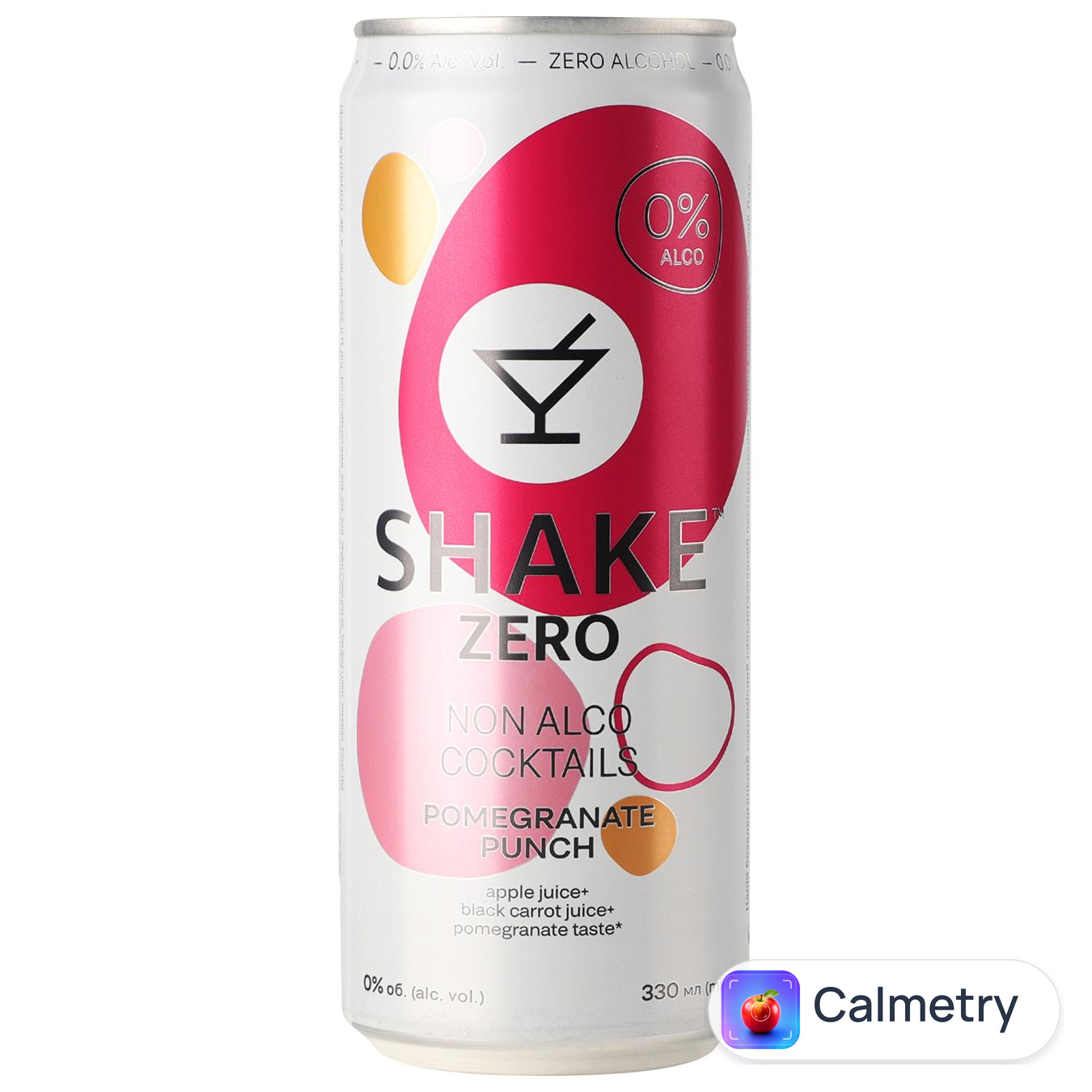 Напій безалкогольний Shake Zero Pomegranate Punch сильногазований 0,33л