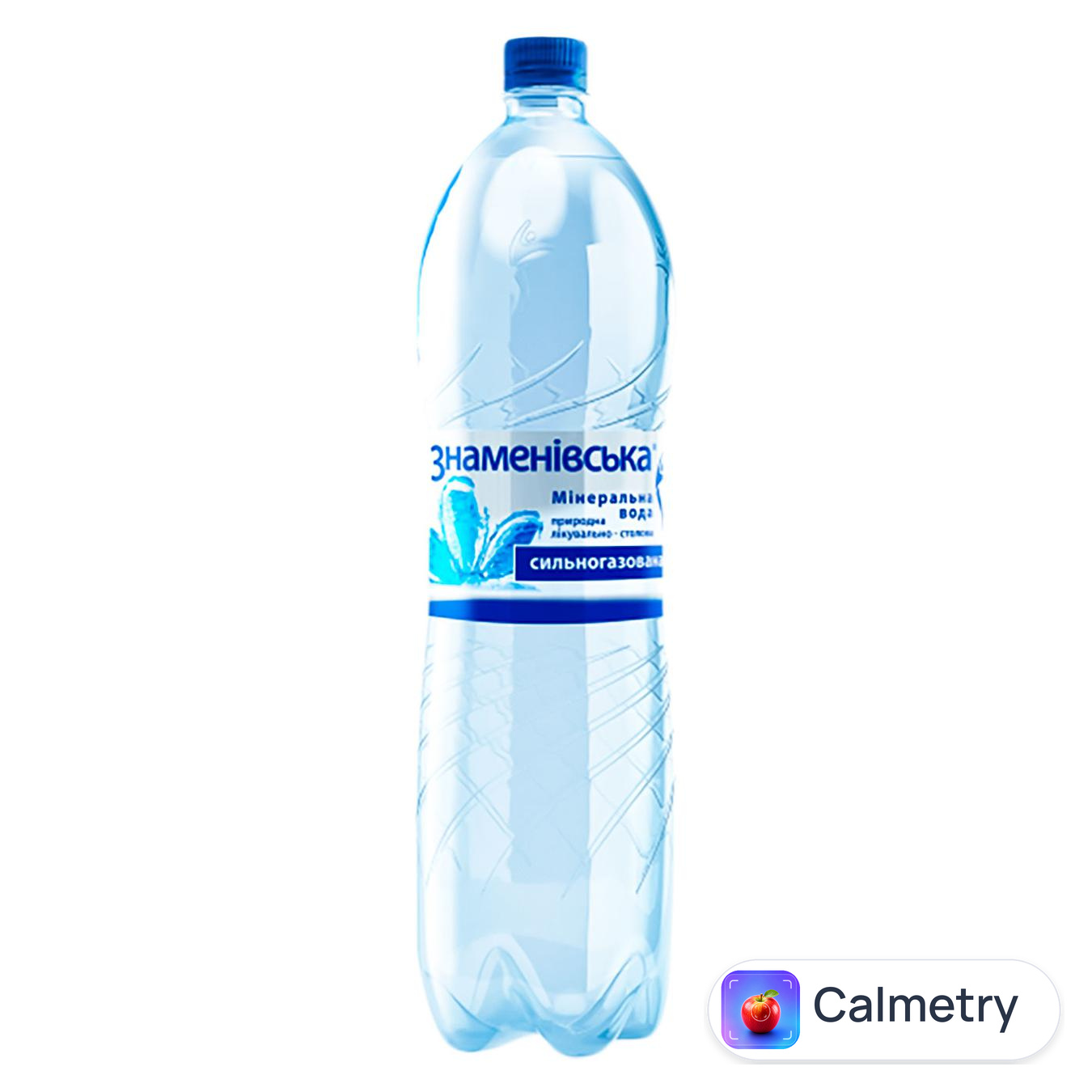 Вода мінеральна Знаменівська сильногазована 1,5л