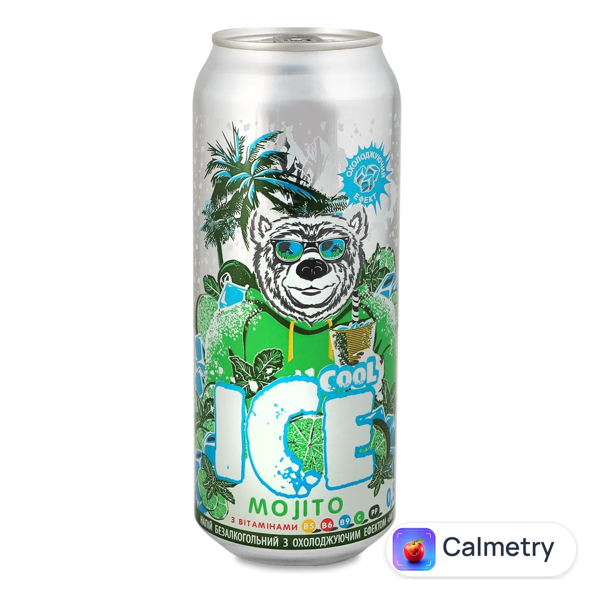Напій Ice Cool «Мохіто» охолоджувальний ефект, безалкогольне з/б 0,5л