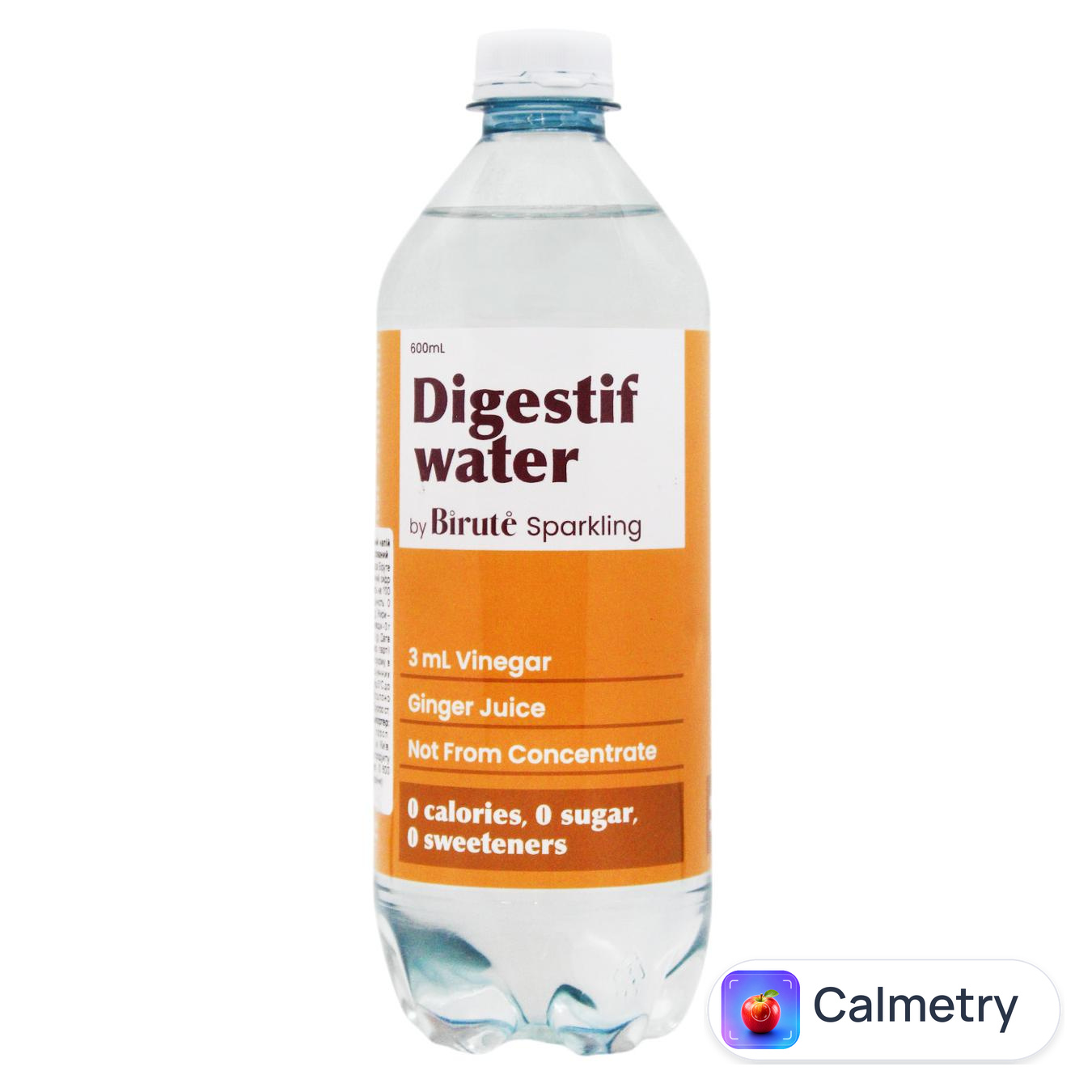 Напій газований Birutė Digestif Water для покращення травлення 0,6л