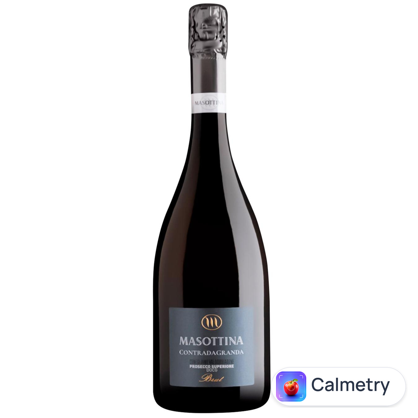 Вино ігристе Masottina Contradagranda Conegliano Valdobbiadene Prosecco Superiore Brut біле брют 11,5% 0,75л