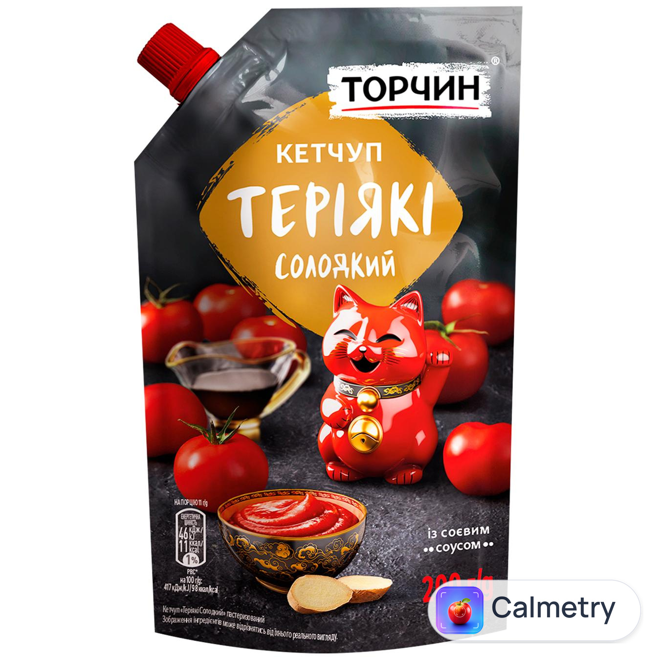 Кетчуп ТОРЧИН® Теріякі солодкий 200г — фото продукту
