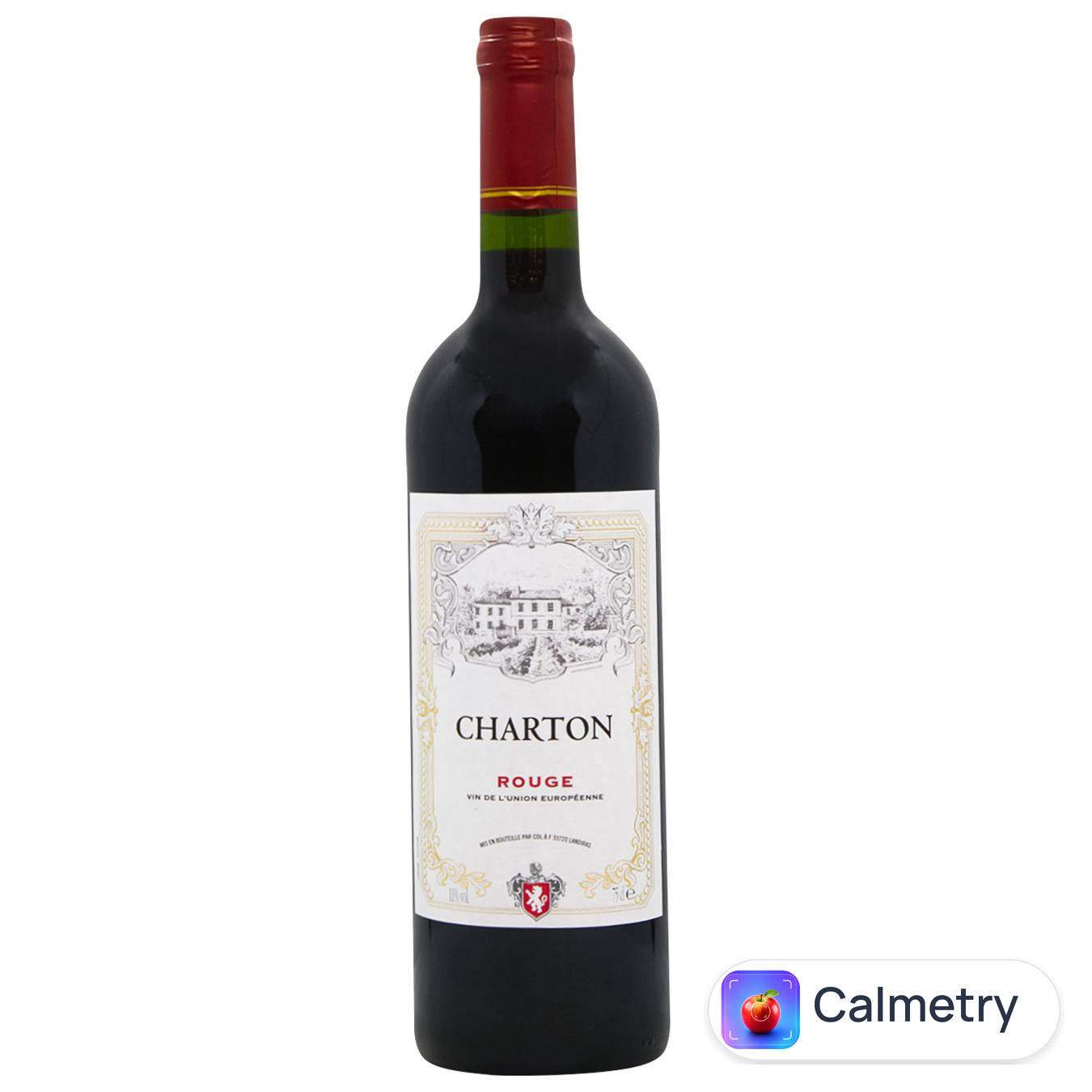 Вино Charton Rouge червоне сухе 10,5% 0,75л