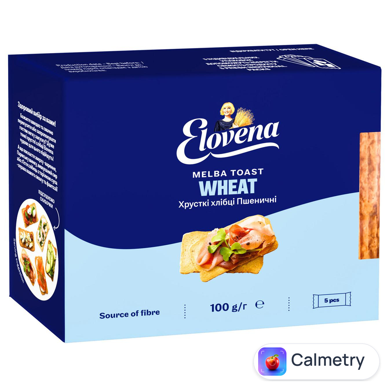 Хлібці Elovena пшеничні 100г