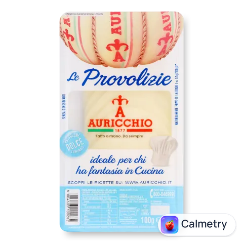 Сир Auricchio «Проволоне Дольче» 52% з коров'ячого молока, слайси