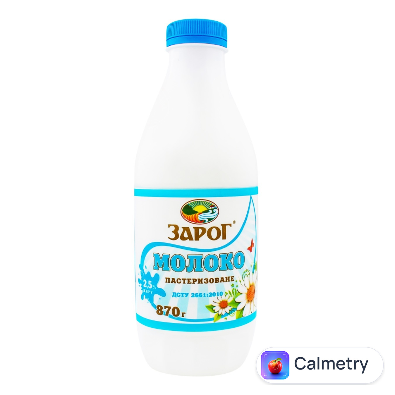 Молоко Зарог пастеризоване 2,5% 870г