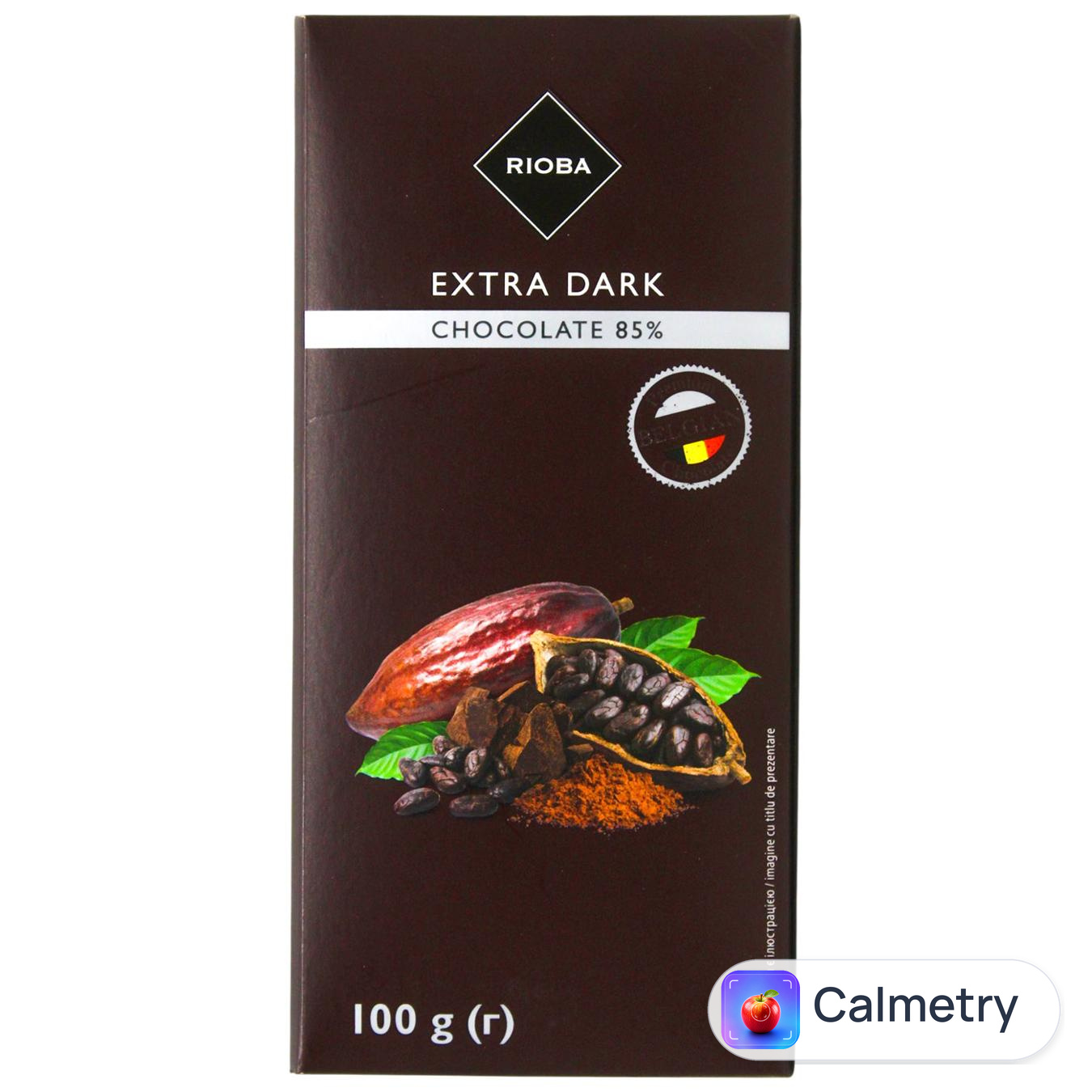 Шоколад чорний Rioba екстра 85% 100г