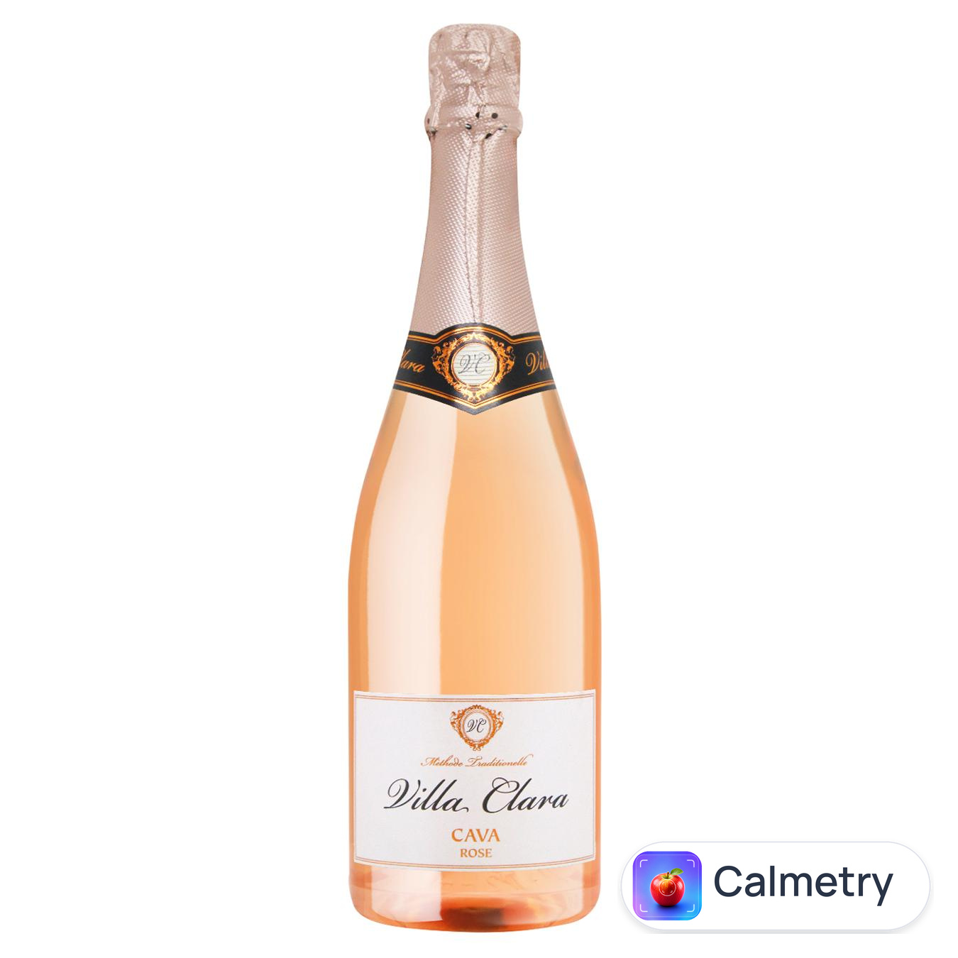Вино ігристе Villa Clara Cava Brut Rose рожеве сухе 11,5% 0,75л