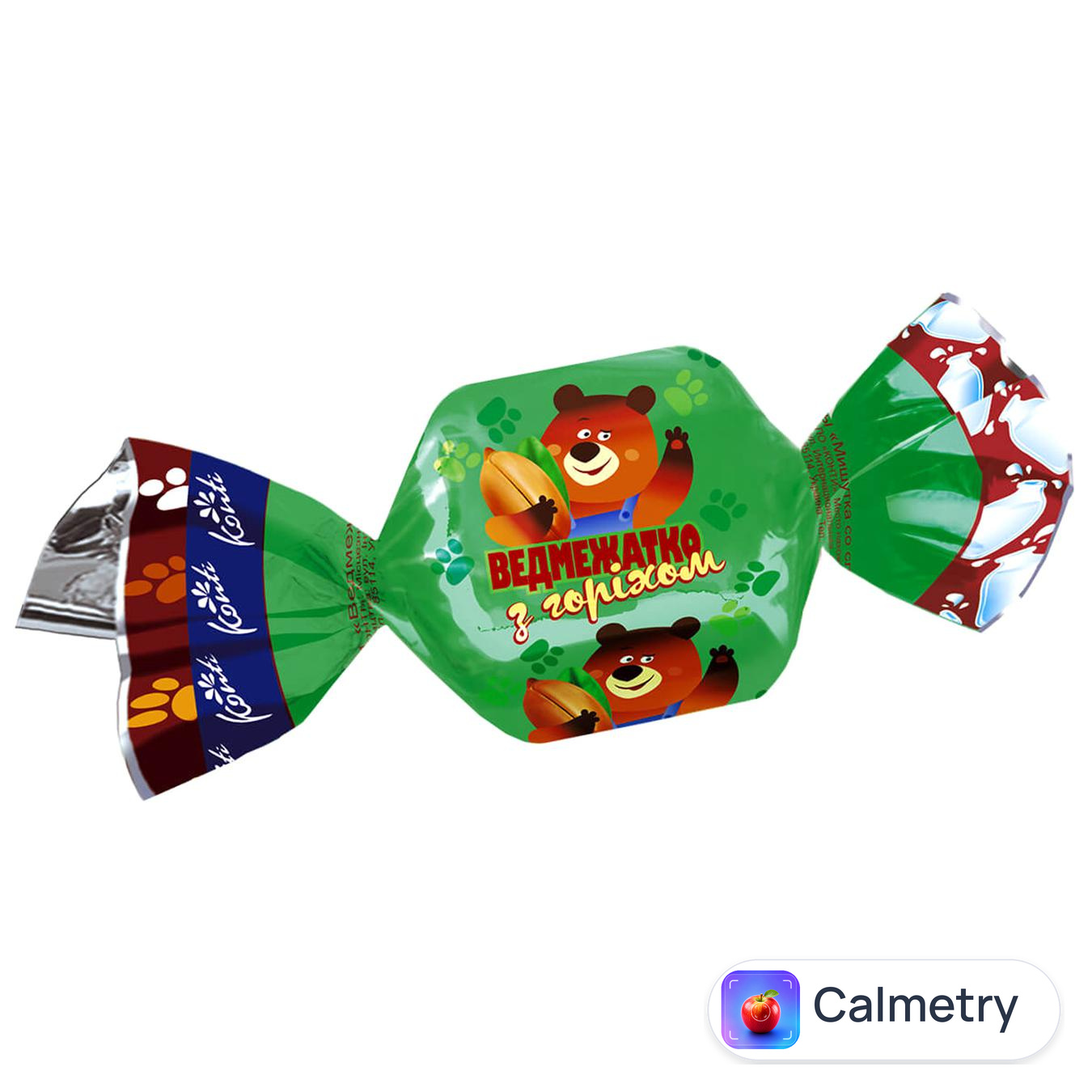 Цукерки Konti Мішутка з горіхом