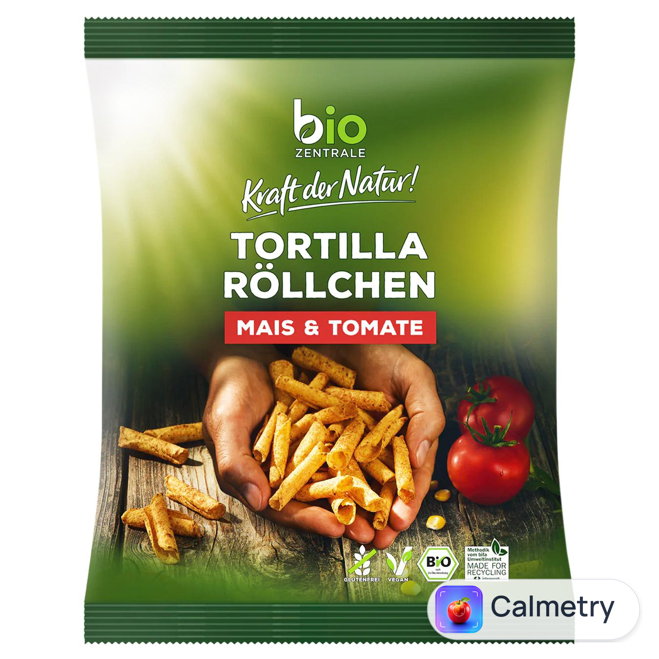 Тортілья Bio Zentrale з томатами 125г