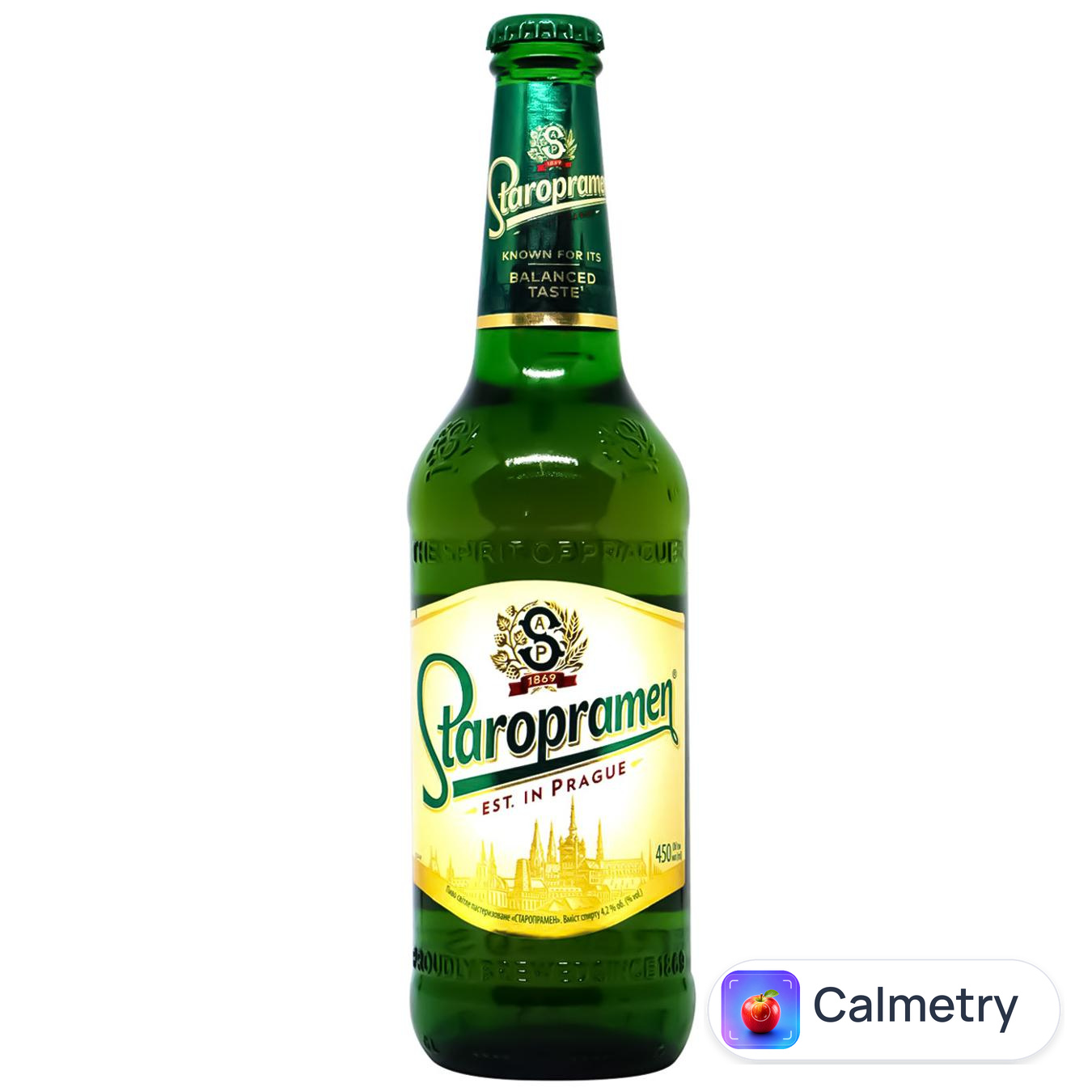 Пиво Staropramen світле 4,2% 0,45л — фото продукту