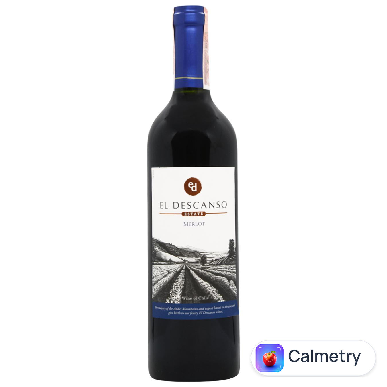 Вино El Descanso Merlot червоне сухе 13,5% 0,75л