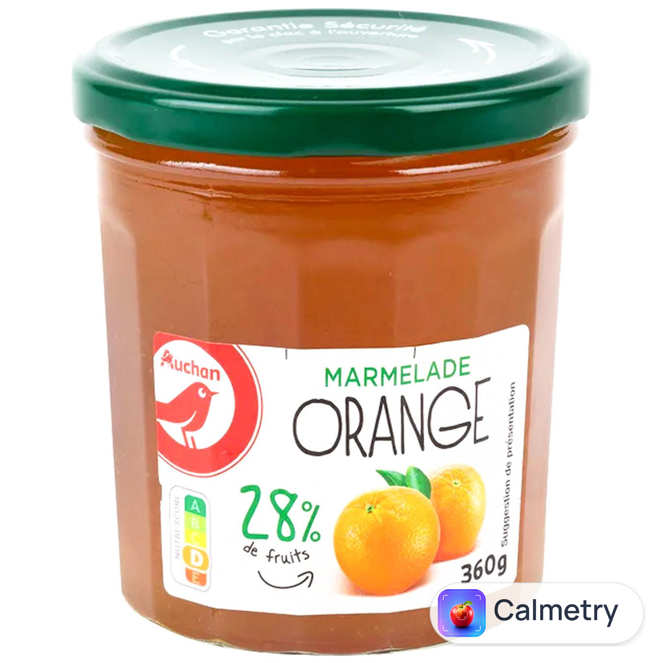 Джем Auchan апельсиновий 360г