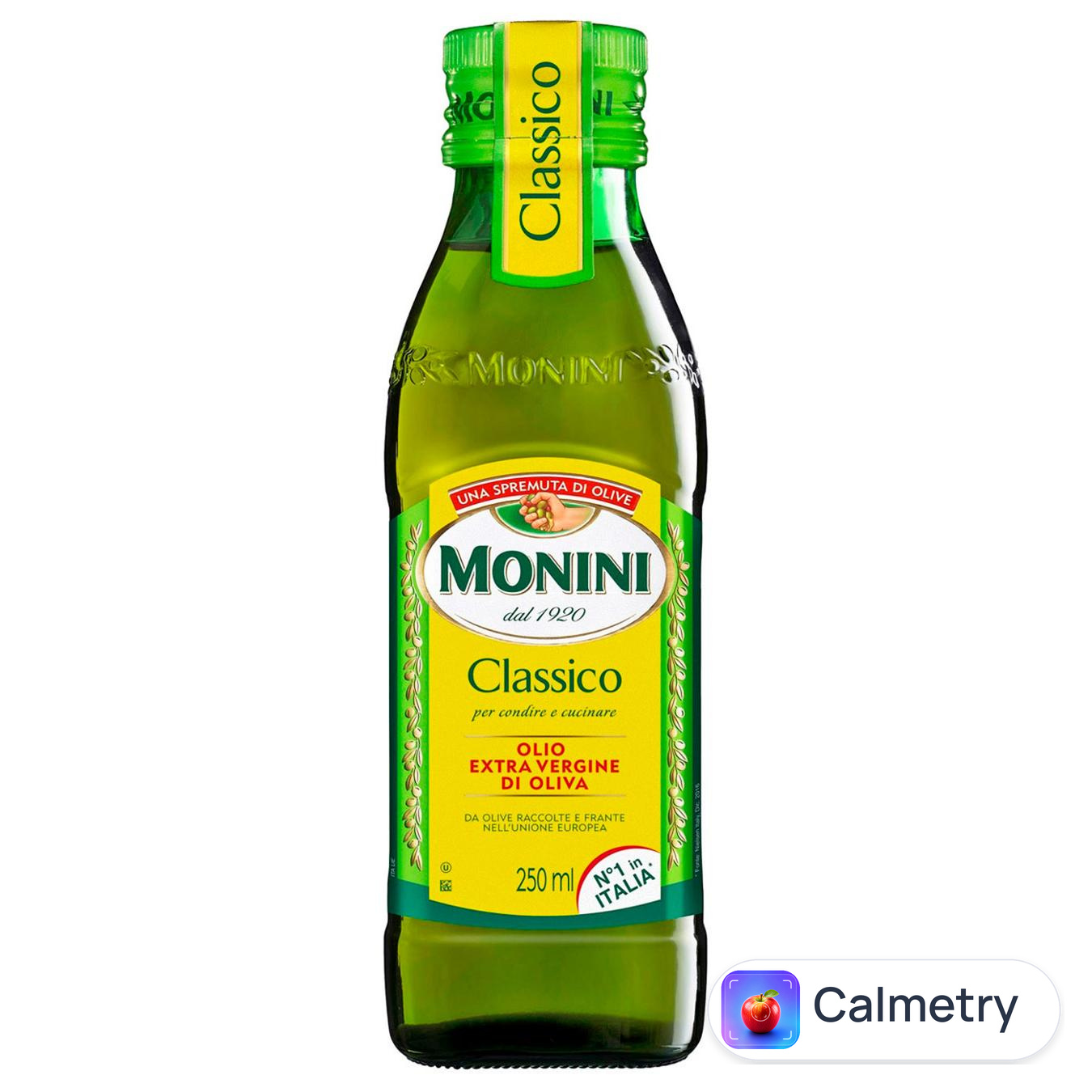 Олія оливкова Monini Extra Virgin першого холодного віджиму 250мл — фото продукту