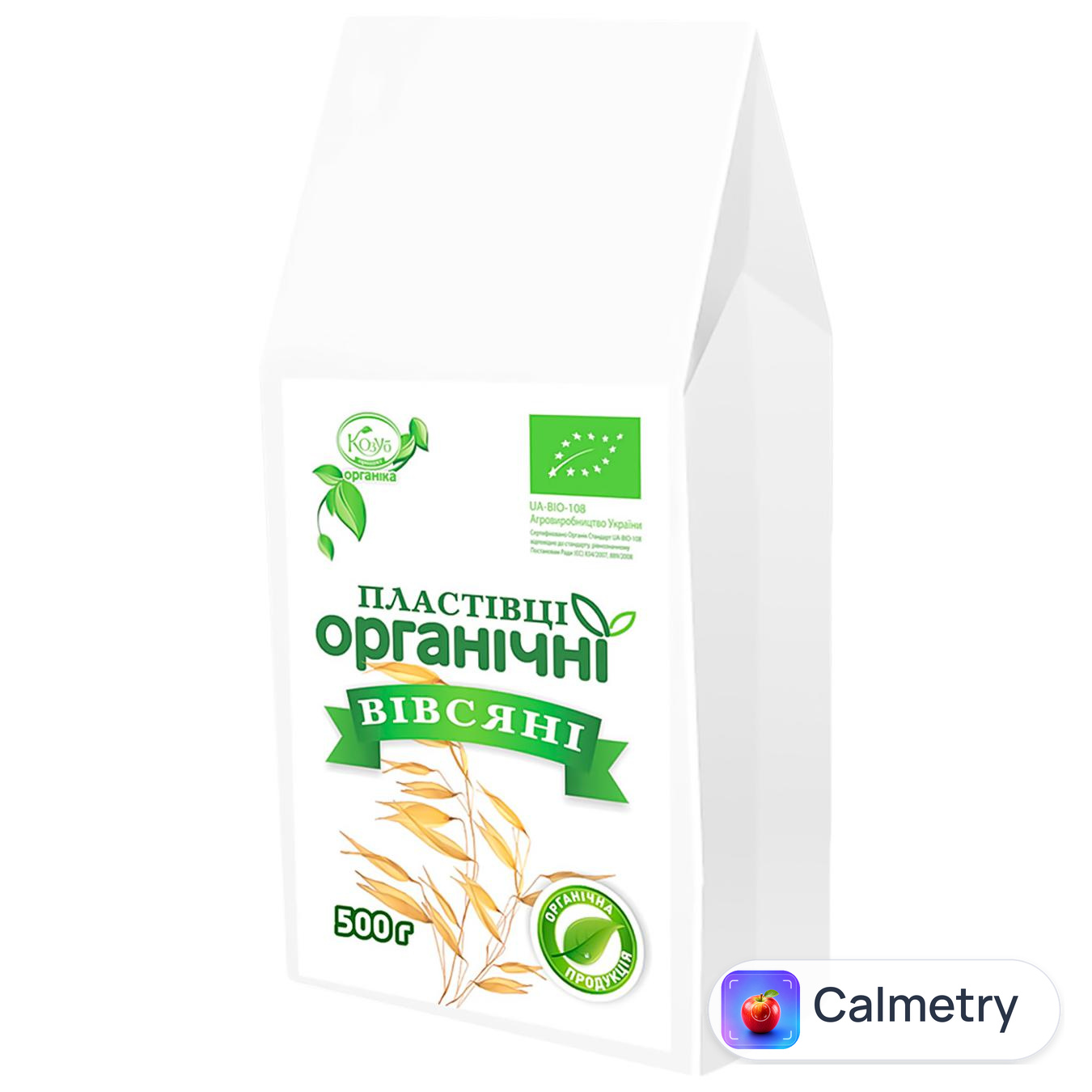 Пластівці вівсяні Козуб Продукт органічні 500г
