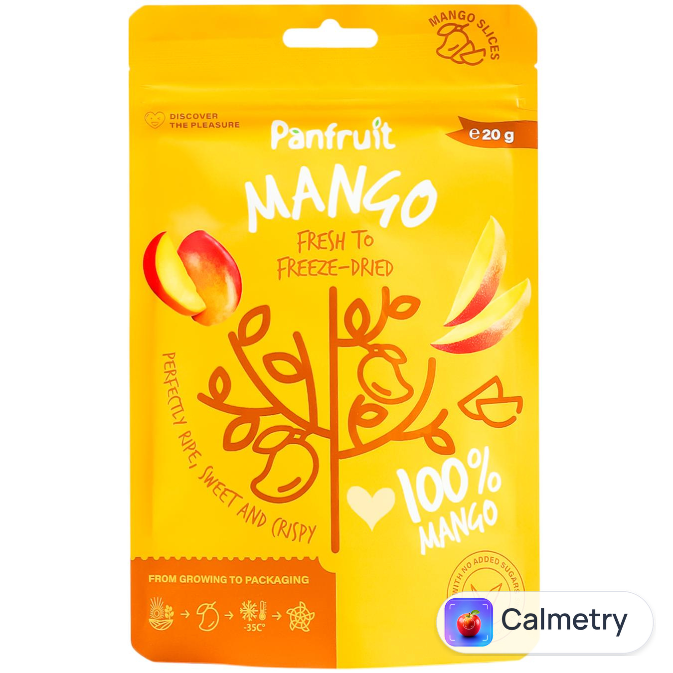 Манго Panfruit сублімоване скибками 20г