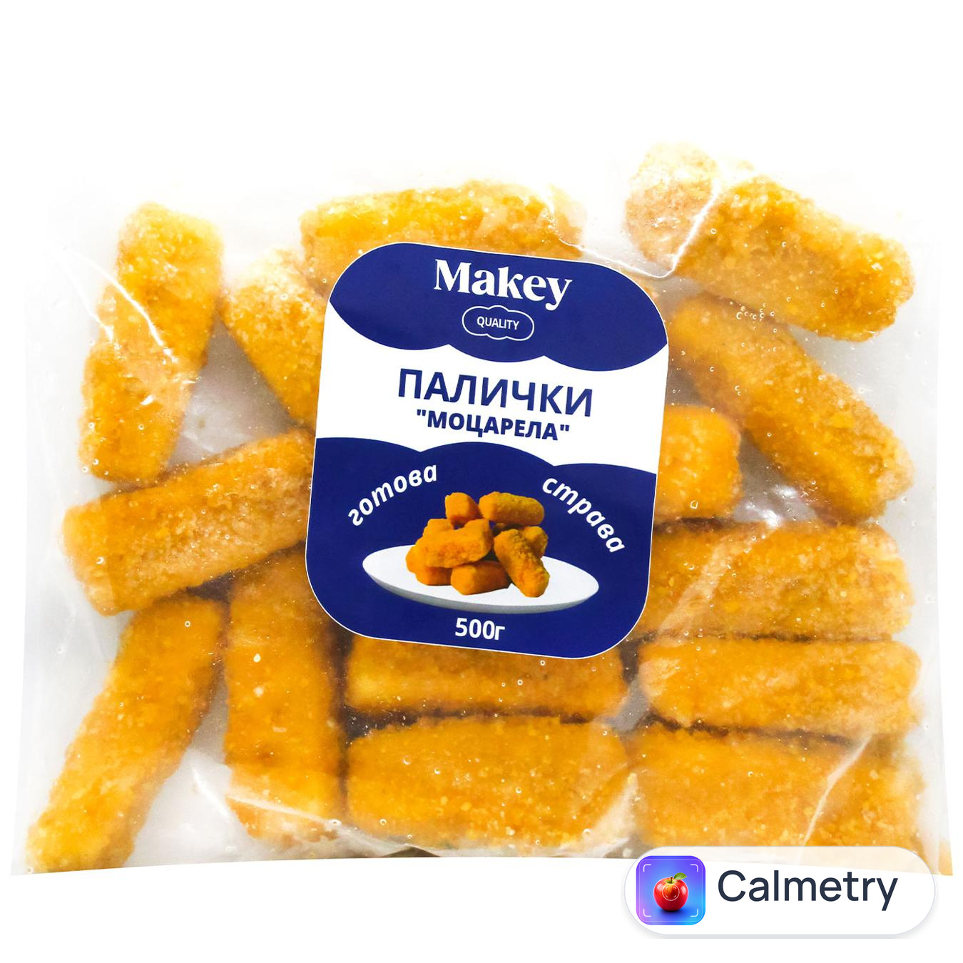 Палички Makey з Моцарелою смажені 500г