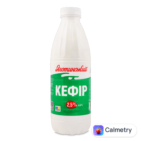 Кефір «Яготинський» 2,5%, пляшка, 850г