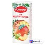 Сік Fortuna Мультивітамін 200мл — фото продукту