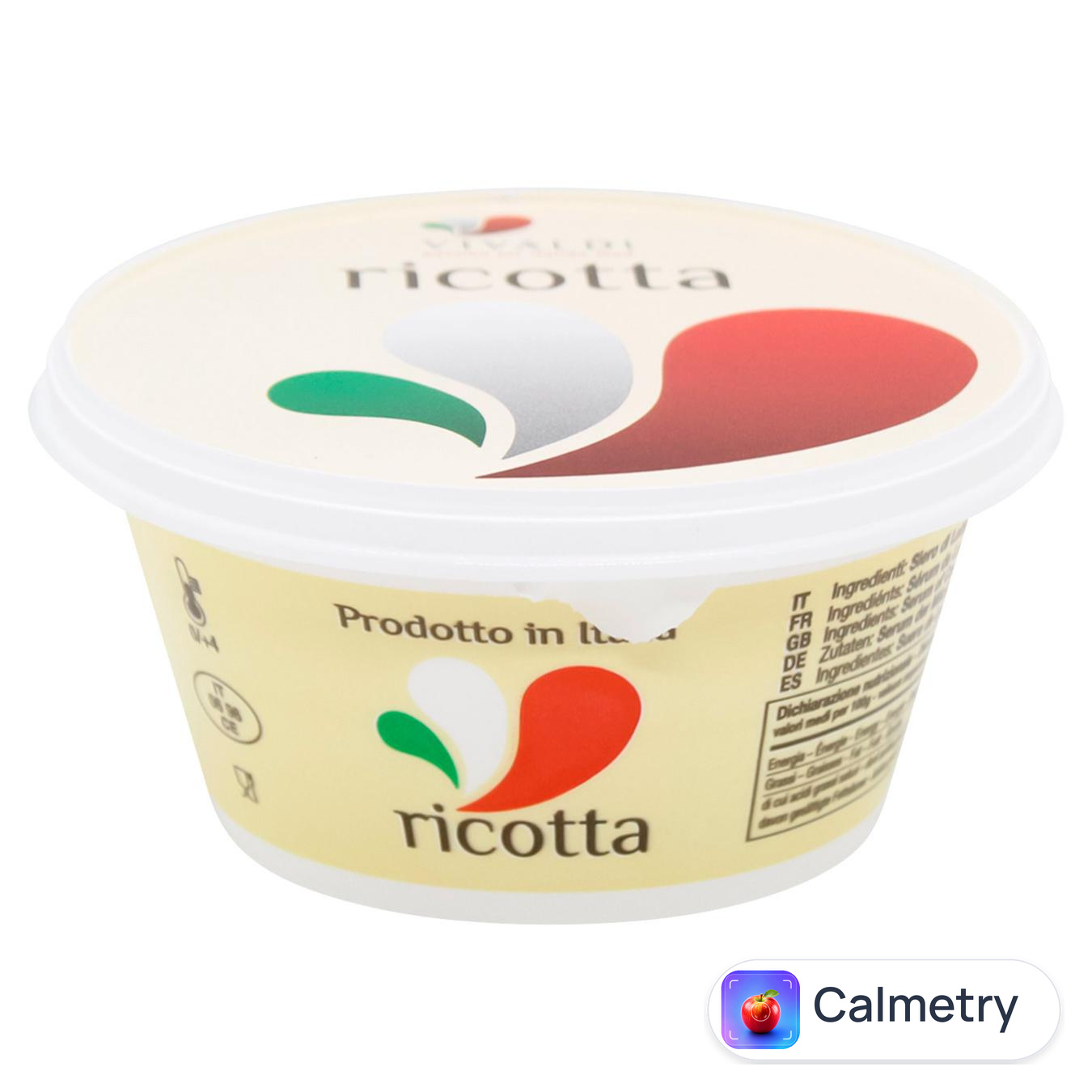 Сир Vivaldi Ricotta Vacca 250г