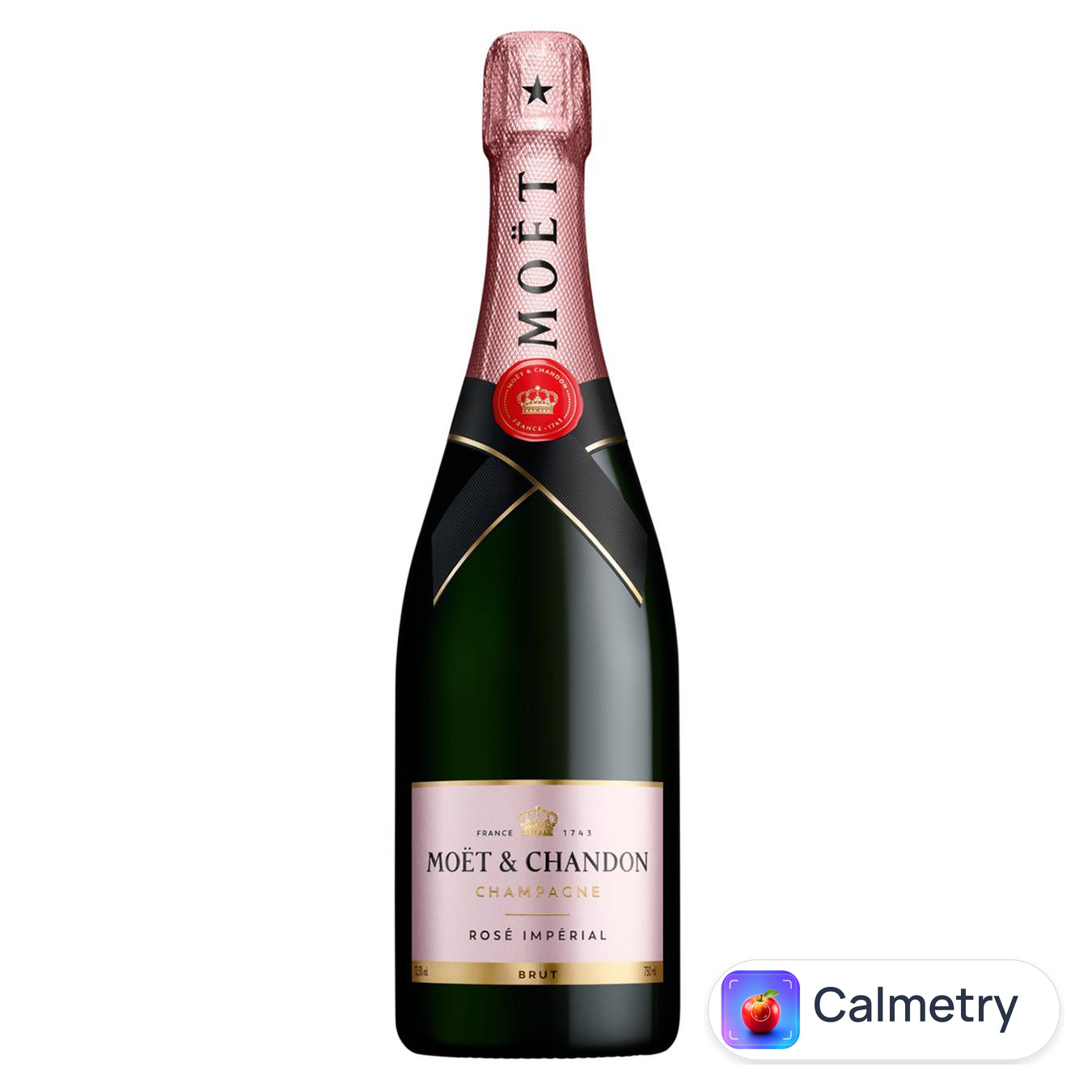 Шампанське Moet&Chandon Rose Imperial рожеве сухе 12% 0,75л — фото продукту