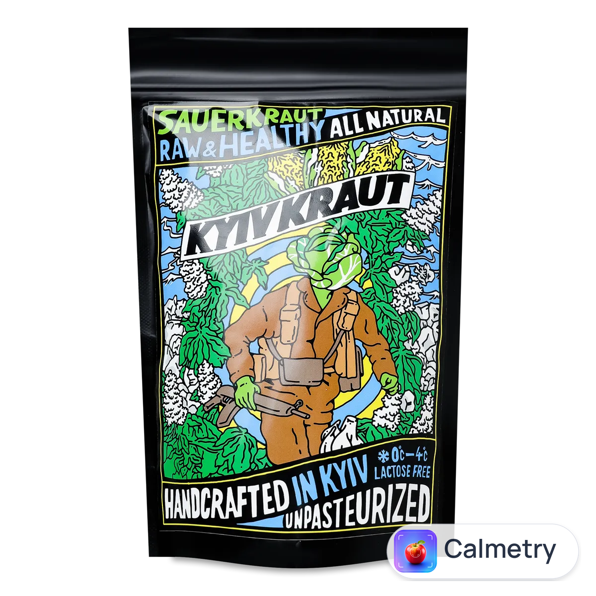 Капуста Kyivkraut квашена білокачанна 330г
