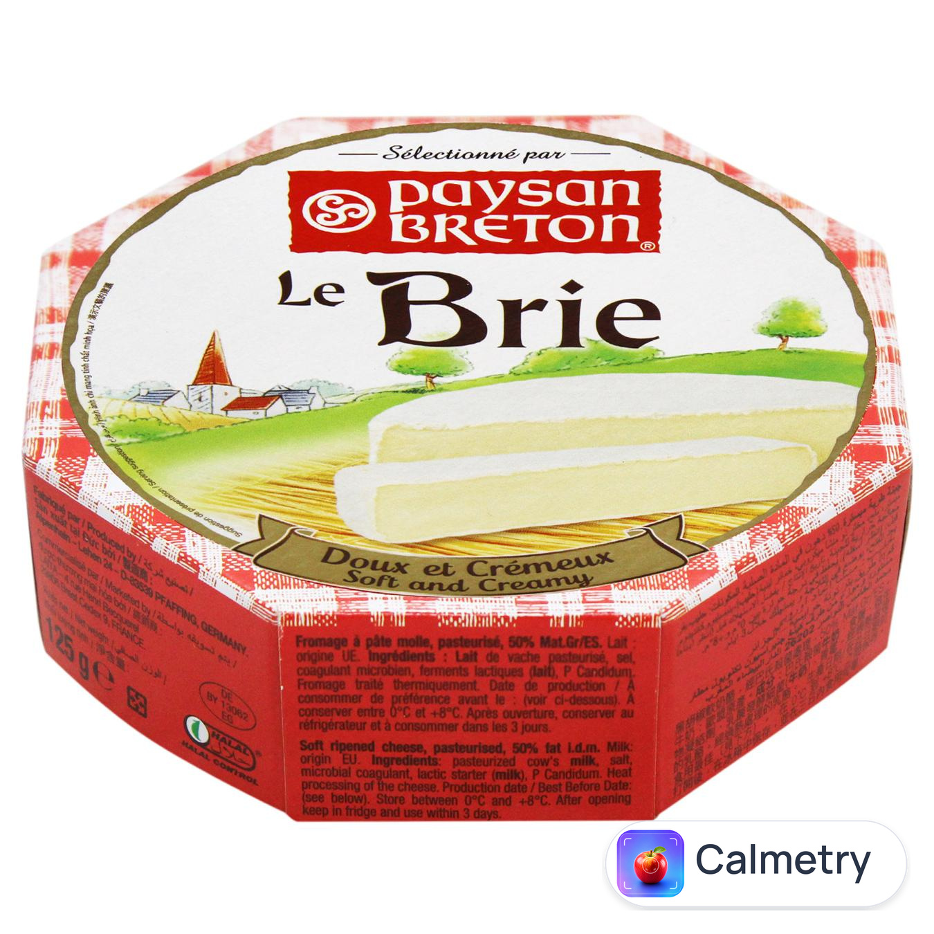 Сир Paysan Breton Брі 50% 125г — фото продукту