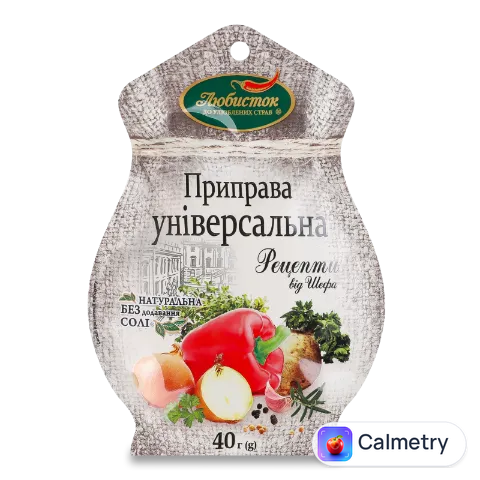 Приправа Любисток Рецепти від шефа універсальна 40г
