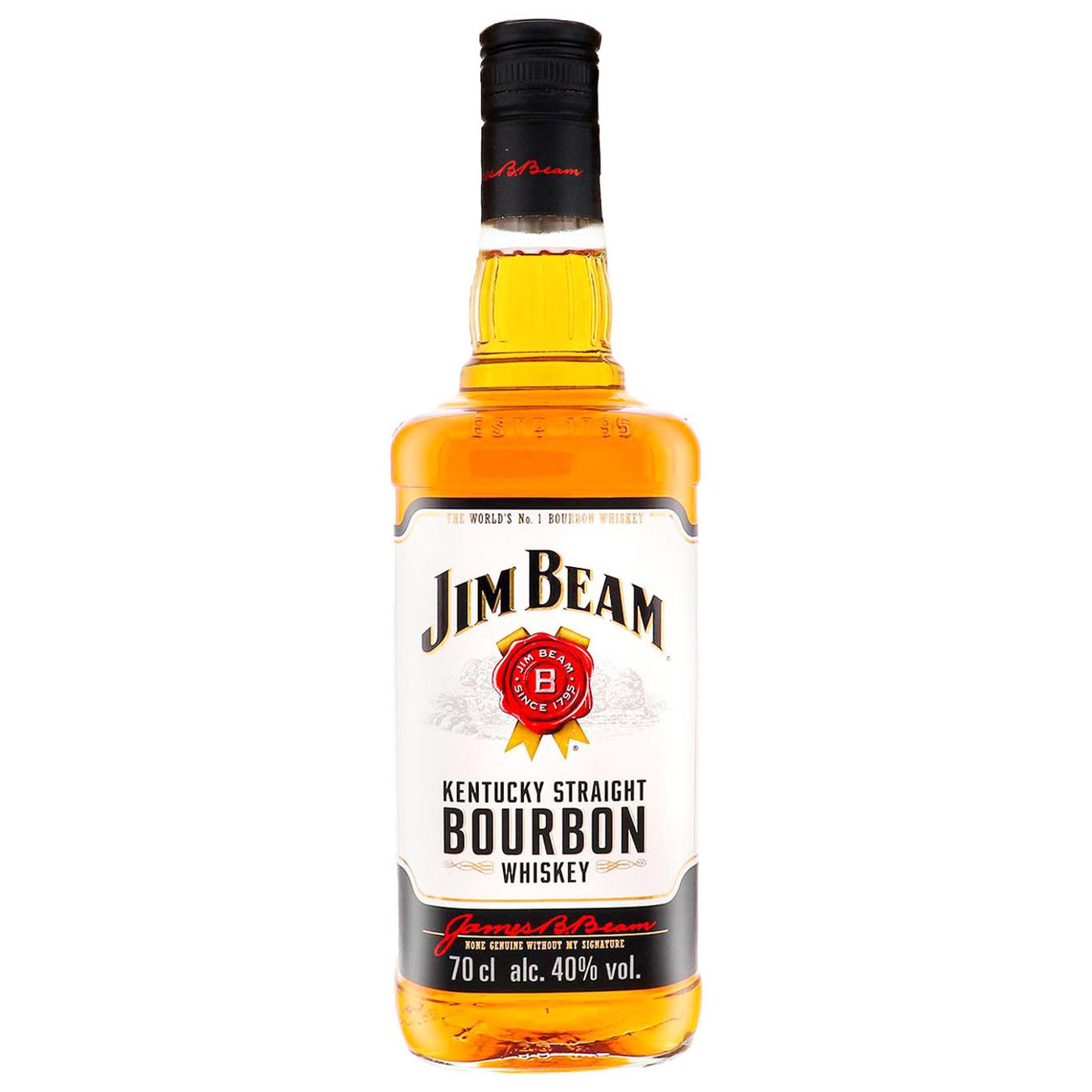 Віскі Jim Beam White 40% 0,7л — фото продукту