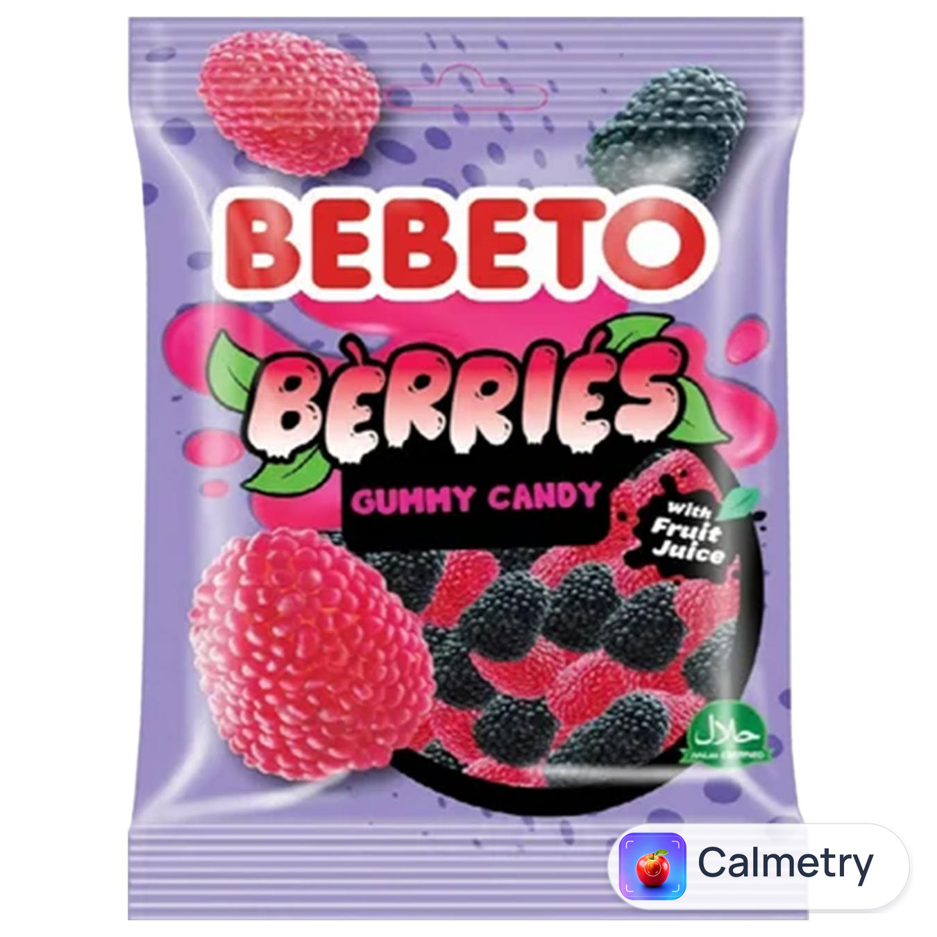 Цукерки Bebeto Ягоди жувальні 70г