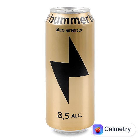 Напій енергетичний Bummer слабоалкогольний з/б, 0,5л