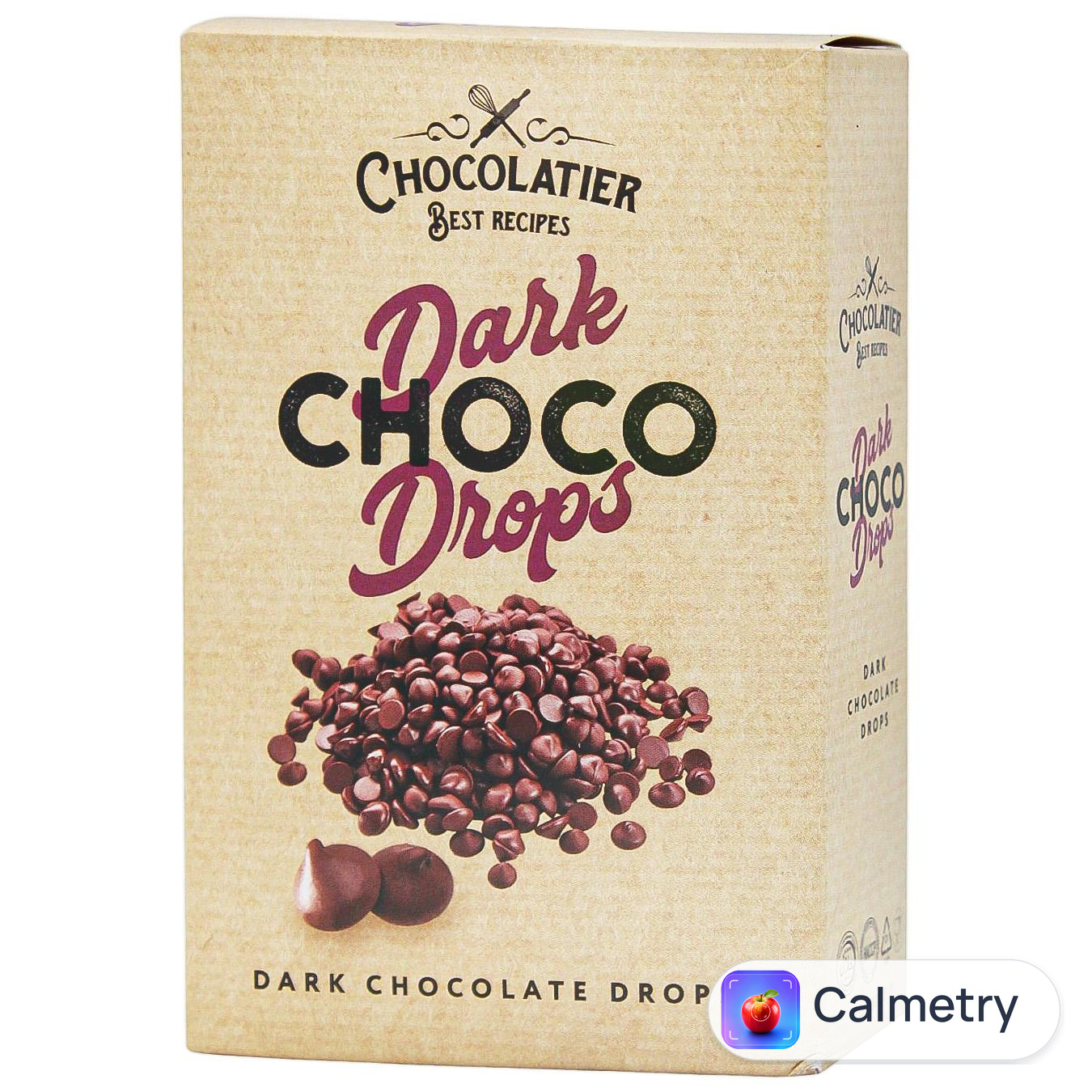 Шоколад Chocolatier чорний в краплях 80г