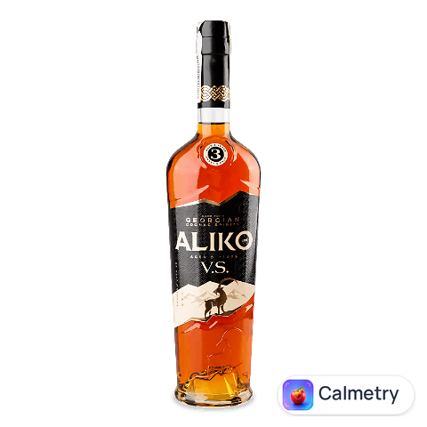Коньяк Aliko C&W 3 зірки, 0,5л