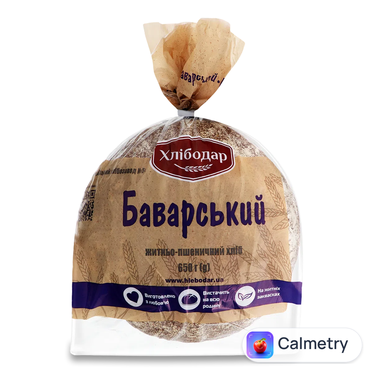 Хліб «Хлібодар» «Баварський» 650г