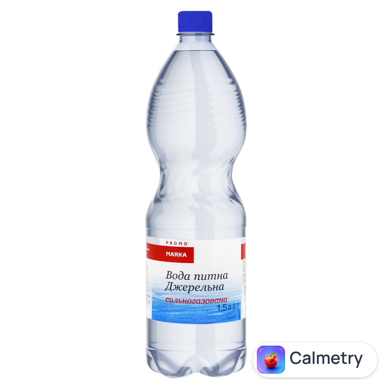Вода Marka Promo Джерельна сильногазована 1,5л