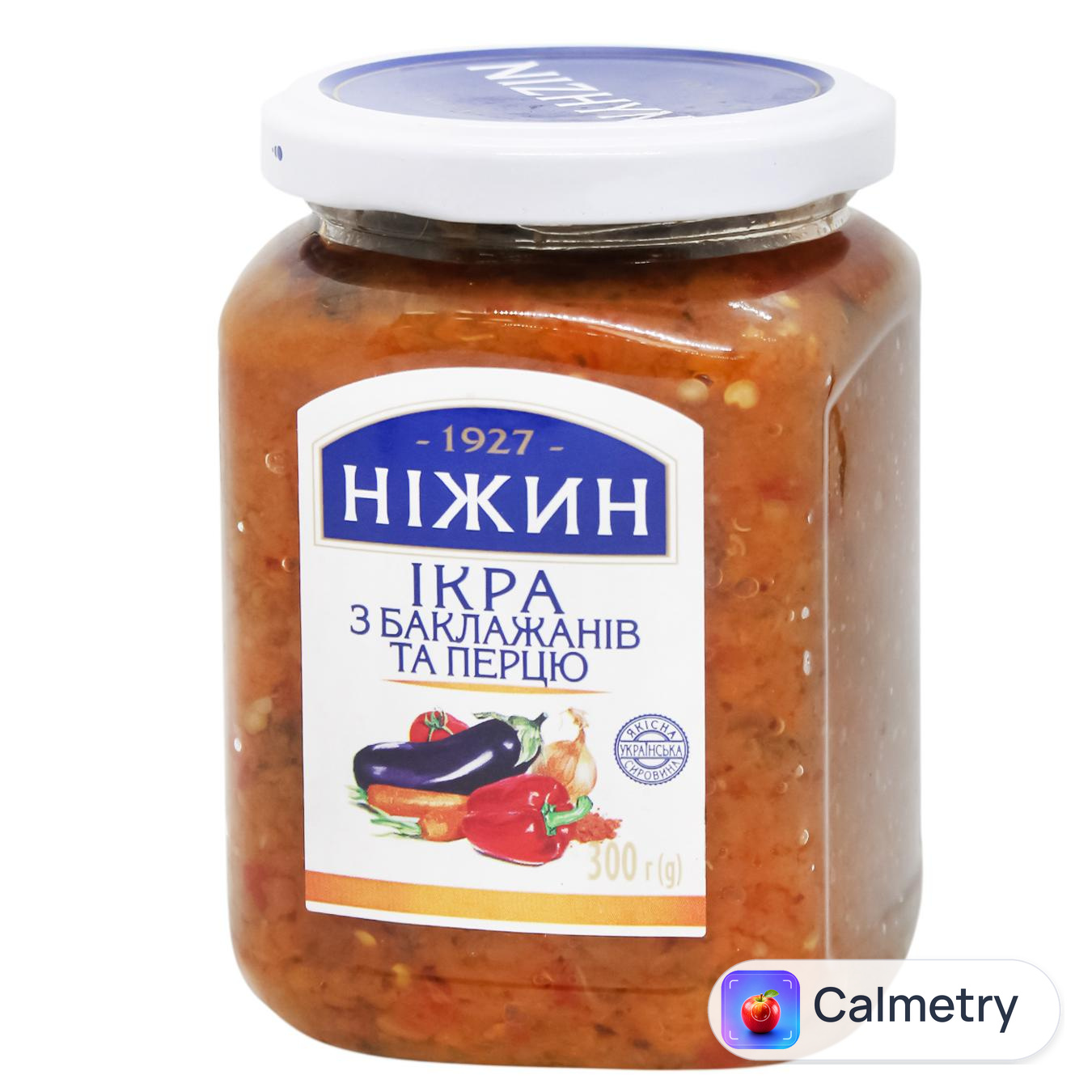 Ікра з баклажанів та перцю Ніжин 300г — фото продукту