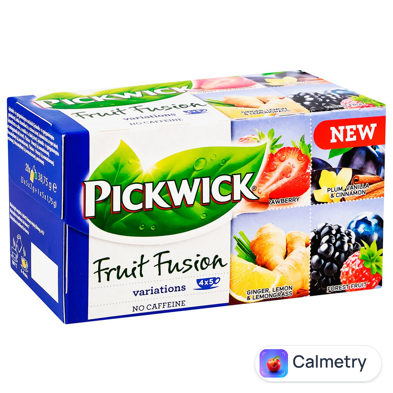 Чай фруктово-трав'яний Pickwick Fruit Fusion Variations 1,75г*20шт — фото продукту