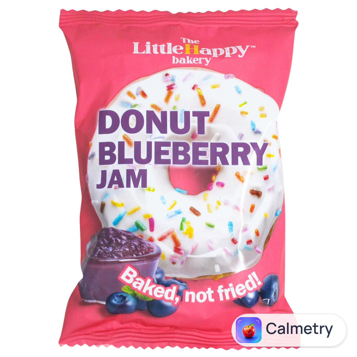 Пончик Little Happy з чорничним джемом 60г