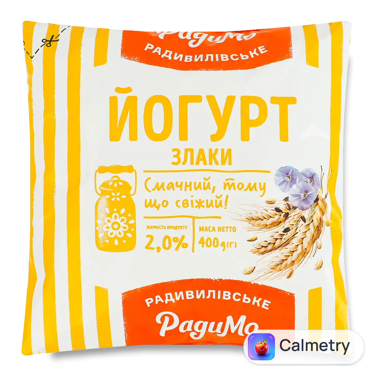 Йогурт «РадиМо» злаки 2% п/е 400г