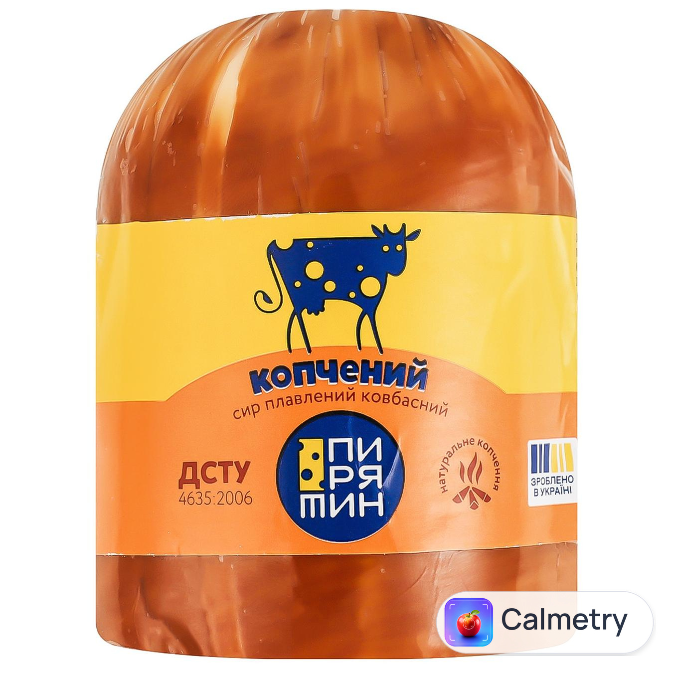 Сир плавлений ковбасний Пирятин Копчений 30% — фото продукту