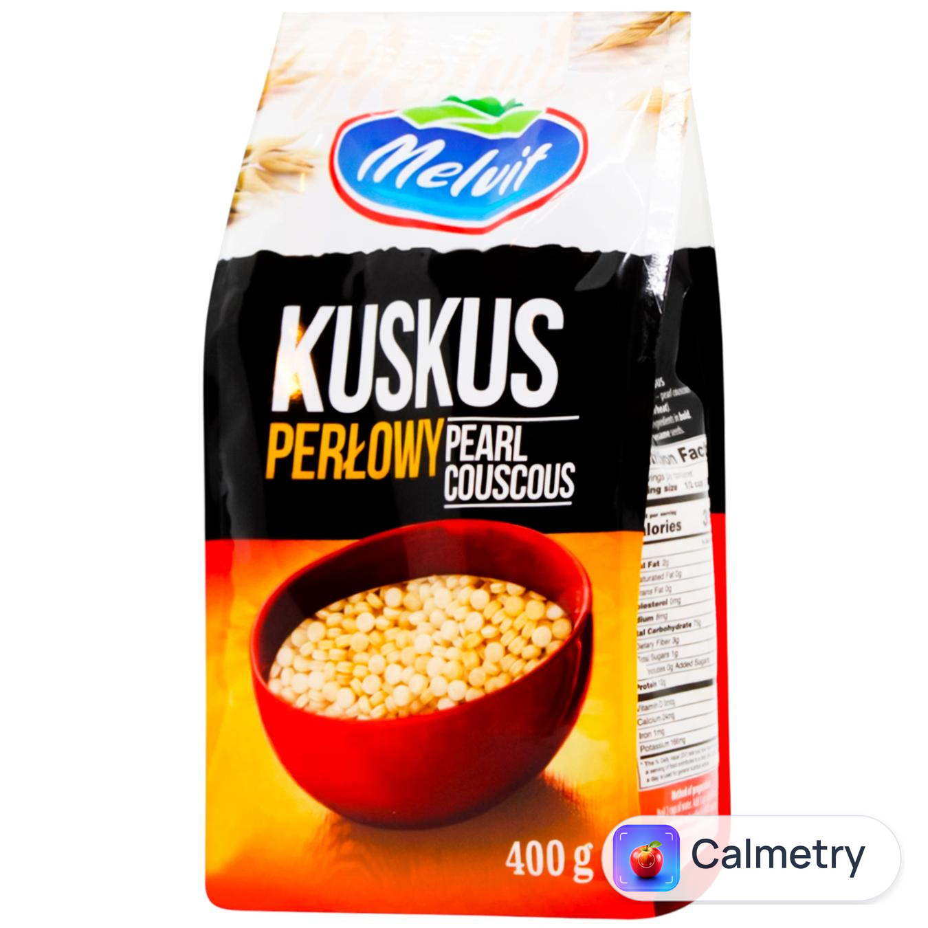 Кус-кус Melvit перловий 400г