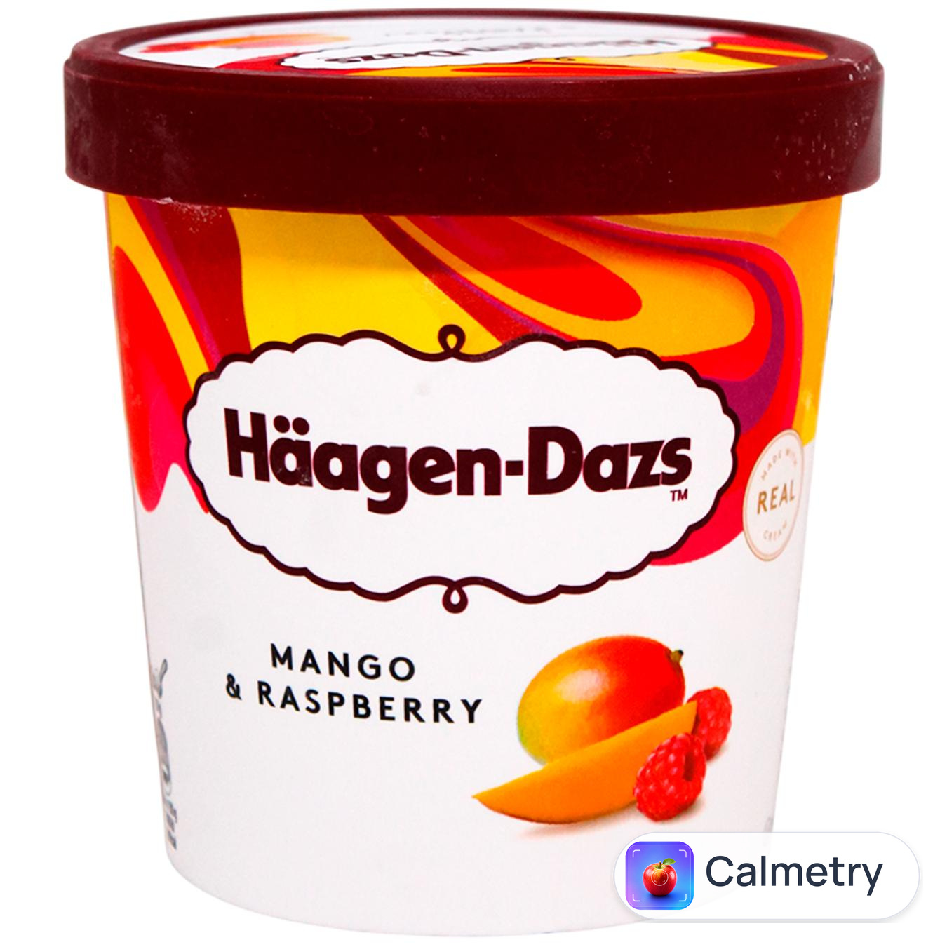 Морозиво Haagen-Dazs манго-малина 460мл — фото продукту