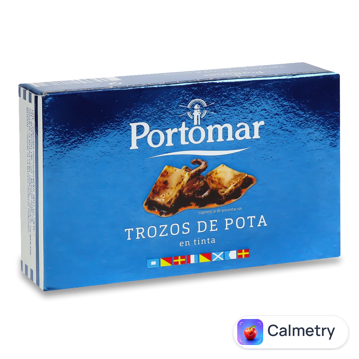 Кальмар Portomar шматочками у власних чорнилах 111г