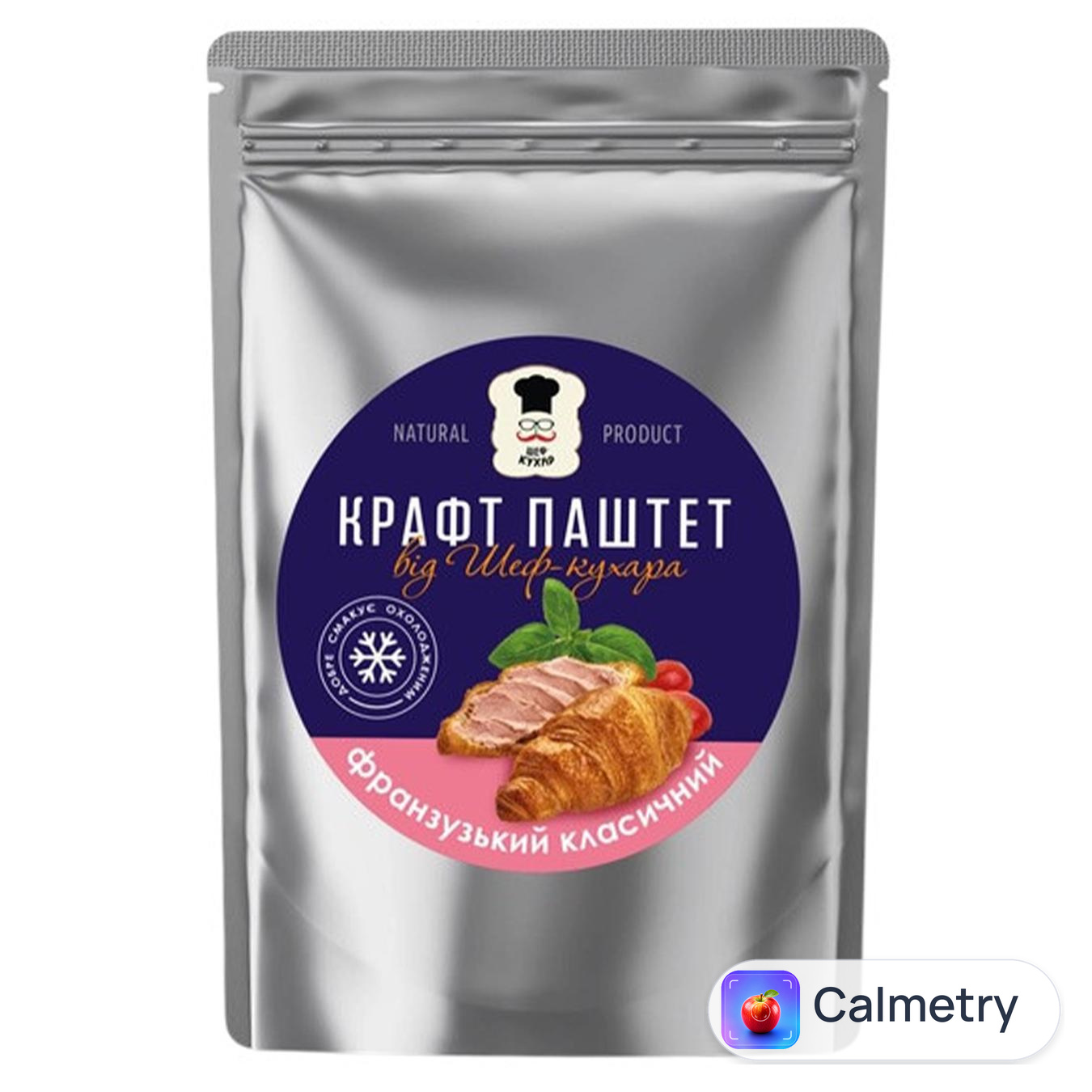 Паштет французький Шеф Кухар Класичний 100г — фото продукту